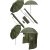 Зонт Fish2Fish Rain Stop UA-7 250 с полуюбкой и чехлом