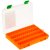 Коробка FisherBox 220 Orange (220х160х20 мм) трансформер 3 + 12 перегородок