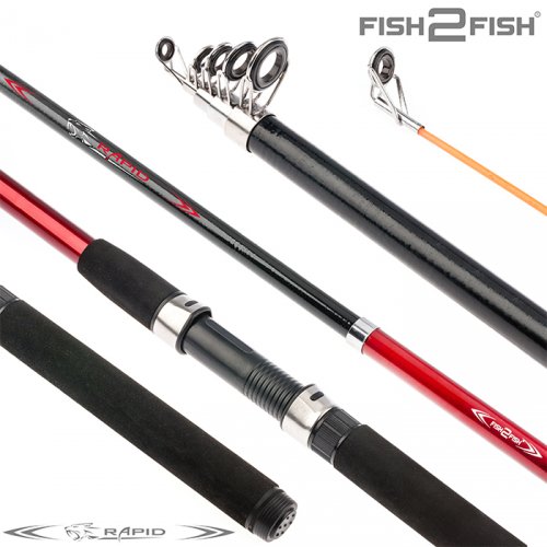 Спиннинг телескоп стекло к/с Fish 2 Fish Rapid (10-40)