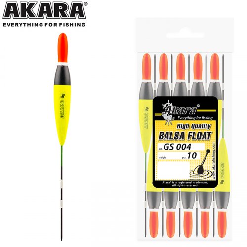 Поплавок Akara бальса GS004