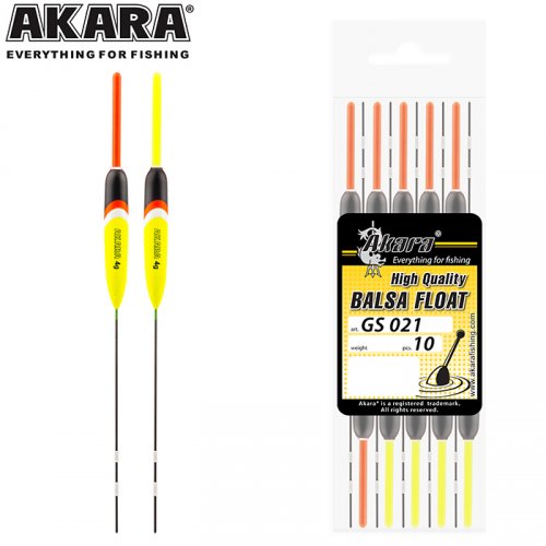 Поплавок Akara бальса GS021
