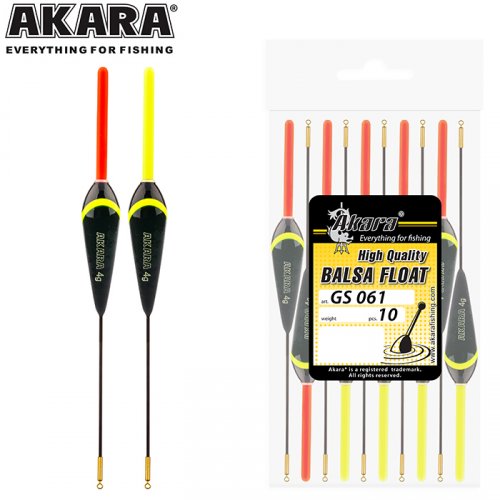 Поплавок Akara бальса GS061