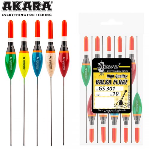 Поплавок Akara бальса GS301