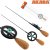 Удочка зимняя Akara Leader N с катушкой под кивок (хлыст Hi Carbon fast) пробковая ручка