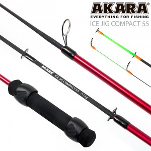 Удочка зимняя 2 колена Akara Ice Jig Compact 14г 55 см