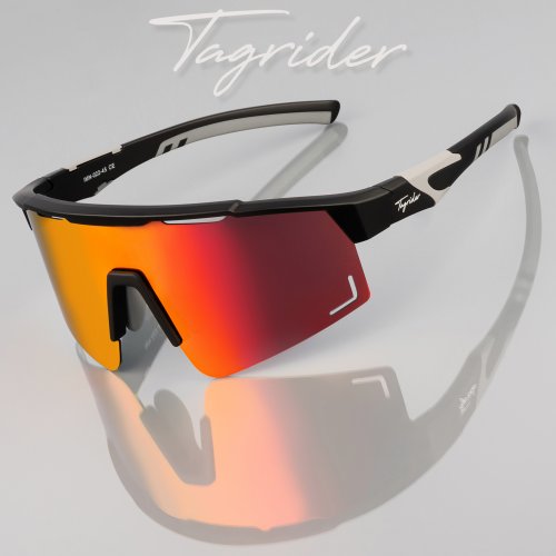 Очки поляризационные Tagrider IMN-022-45 Gold Red Mirror