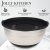 Миска Jolly Kitchen нержавеющая сталь 0,35мм с пл.крышкой черная диам. 22 см