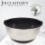 Миска Jolly Kitchen нержавеющая сталь 0,35мм с пл.крышкой черная диам. 26 см