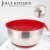 Миска Jolly Kitchen нержавеющая сталь 0,5 мм с ручкой красная диам. 20 см