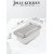 Контейнер для пищ.прод. Jolly Kitchen с крышкой нержавеющая сталь 25x17,5x9 см