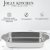 Противень Jolly Kitchen с ручками нержавеющая сталь 0,8 мм 33x19x5,5 см