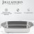 Противень Jolly Kitchen с ручками нержавеющая сталь 0,8 мм 37x22x8 см