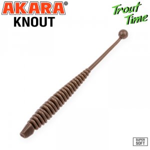 Силиконовая приманка Akara Trout Time KNOUT 2,5 Cheese (10 шт)