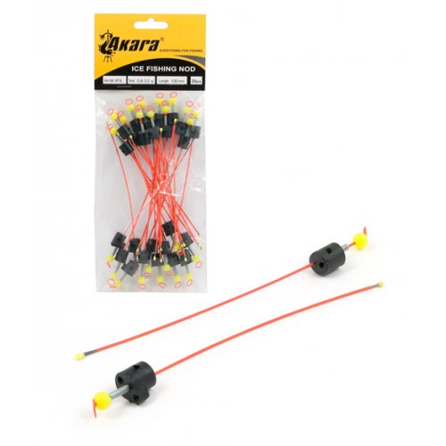 Кивок Akara Ice Fishing Nod часовая пружина 0,8-3,0 г 130 мм шарик