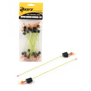 Кивок Akara Ice Fishing Nod часовая пружина 1,0-5,0 г 150 мм шарик