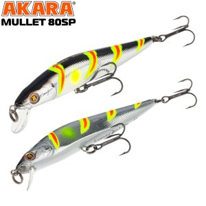 Воблер Akara Mullet 80SP