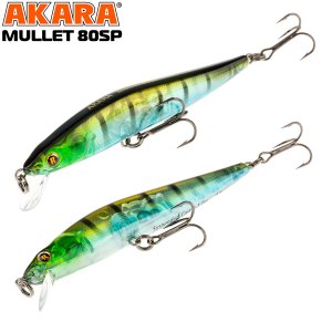 Воблер Akara Mullet 80SP