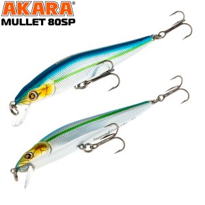 Воблер Akara Mullet 80SP