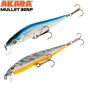 Воблер Akara Mullet 80SP