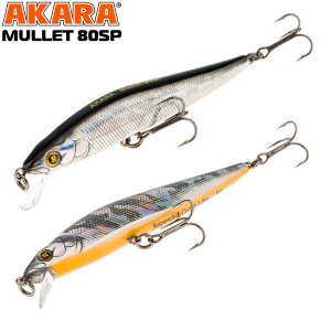 Воблер Akara Mullet 80SP