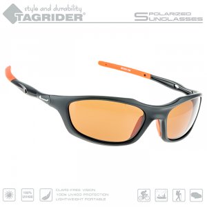 Очки поляризационные Tagrider в чехле N07-1 Brown