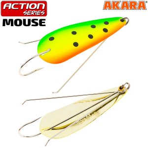Блесна колебалка незацепляйка Akara Action Series Weedless Mouse
