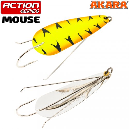 Блесна колебалка незацепляйка Akara Action Series Weedless Mouse