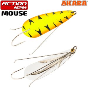 Блесна колебалка незацепляйка Akara Action Series Weedless Mouse