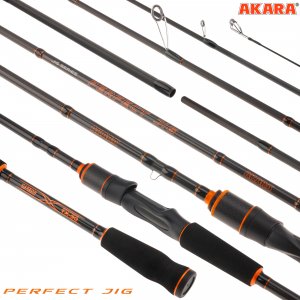 Спиннинг штекерный угольный 2 колена Akara Perfect Jig TX-30