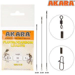Поводок Akara Fluorocarbon Leader