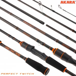 Спиннинг штекерный угольный 2 колена Akara Perfect Twitch TX-30
