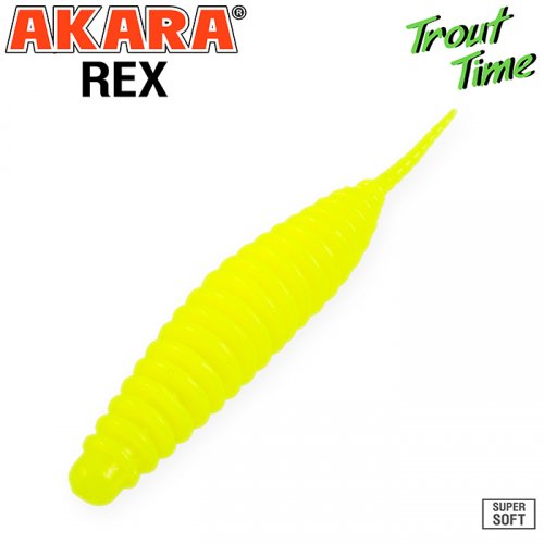 Силиконовая приманка Akara Trout Time REX 1,5 Cheese (10 шт)