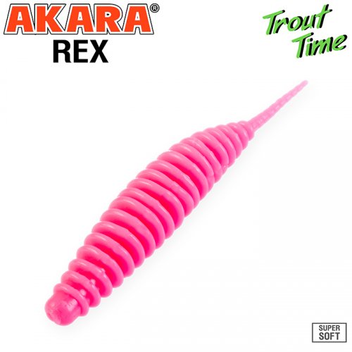 Силиконовая приманка Akara Trout Time REX 2 Shrimp (10 шт)