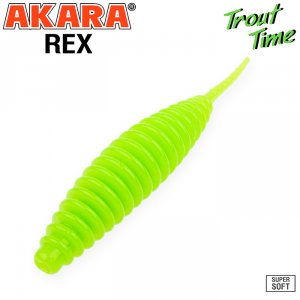 Силиконовая приманка Akara Trout Time REX 2,5 Garlic (10 шт)
