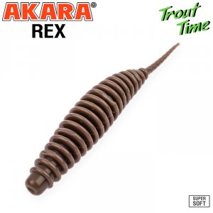 Силиконовая приманка Akara Trout Time REX 2,5 Shrimp (10 шт)