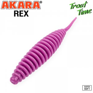 Силиконовая приманка Akara Trout Time REX 2 Tu-Frutti (10 шт)