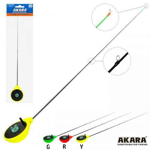Удочка зимняя Akara Finezza L (1,0-3,6г) Yellow