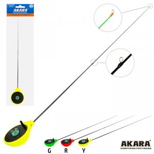 Удочка зимняя Akara Finezza L (1,0-3,6г) Yellow