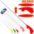Удочка зимняя Akara Lucky Punch L 377 (2,0-8,0г) Red (хлыст L средний Hi Carbon)