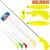 Удочка зимняя Akara Lucky Punch L 377 (2,0-8,0г) Yellow (хлыст L средний Hi Carbon)