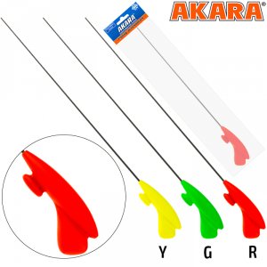Удочка зимняя Akara Lucky Punch M 377 (3,0-15,0г) Red