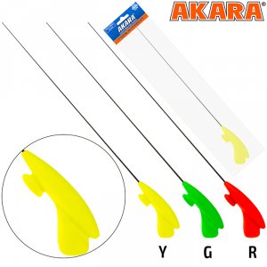 Удочка зимняя Akara RHC жёлтая (хлыст S мягкий Hi Carbon)