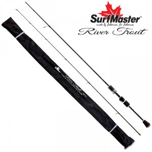 Спиннинг штекерный угольный 2 колена Surf Master River Trout UL (0,6-6) 1,8 м