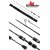 Спиннинг штекерный угольный 2 колена Surf Master River Trout UL (0,6-6) 1,8 м