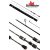 Спиннинг штекерный угольный 2 колена Surf Master River Trout Lite UL (0,2-4) 1,8 м