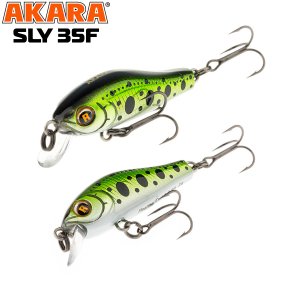 Воблер Akara Sly 35F