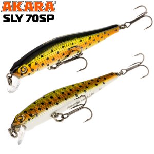 Воблер Akara Sly 70SP