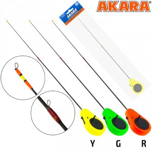 Удочка зимняя Akara Detent F 355 (1,0-8,0г) Yellow