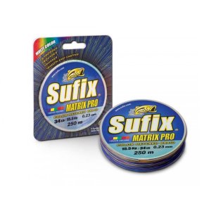Шнур Sufix Matrix Pro разноцветный