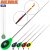 Удочка зимняя Akara Ice Pro 355 (1,0-8,0г) Green